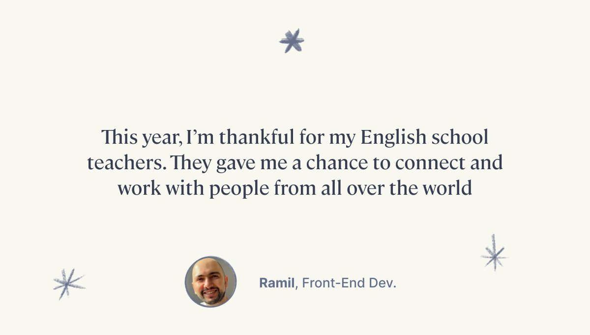 flat_io's tweet photo. 🎃 Happy #Thanksgiving from all of us at Flat!
What are you thankful for this year?⠀
Let us know in the comments, we would love to read you! https://t.co/87nv9YgcBt