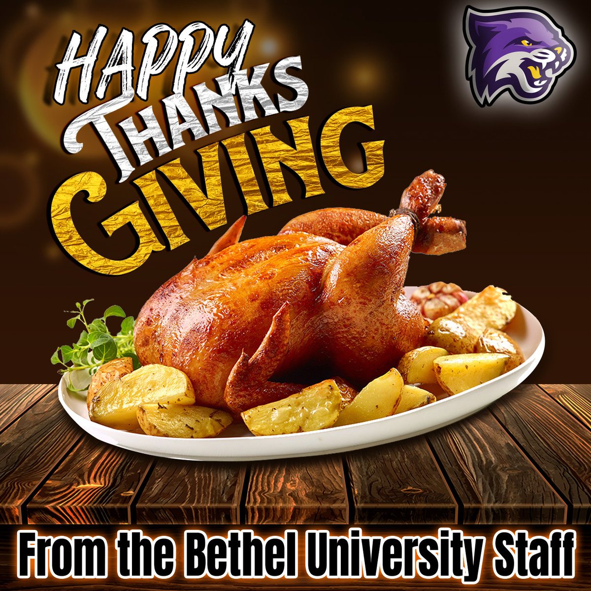 Big happy Thanksgiving to all the families!! We are thankful for everyone who has a hand in on our program because without any of you we would not be where we are as a program. Everyone enjoy their day!! 🍗🌽 #ChasingGreatne22