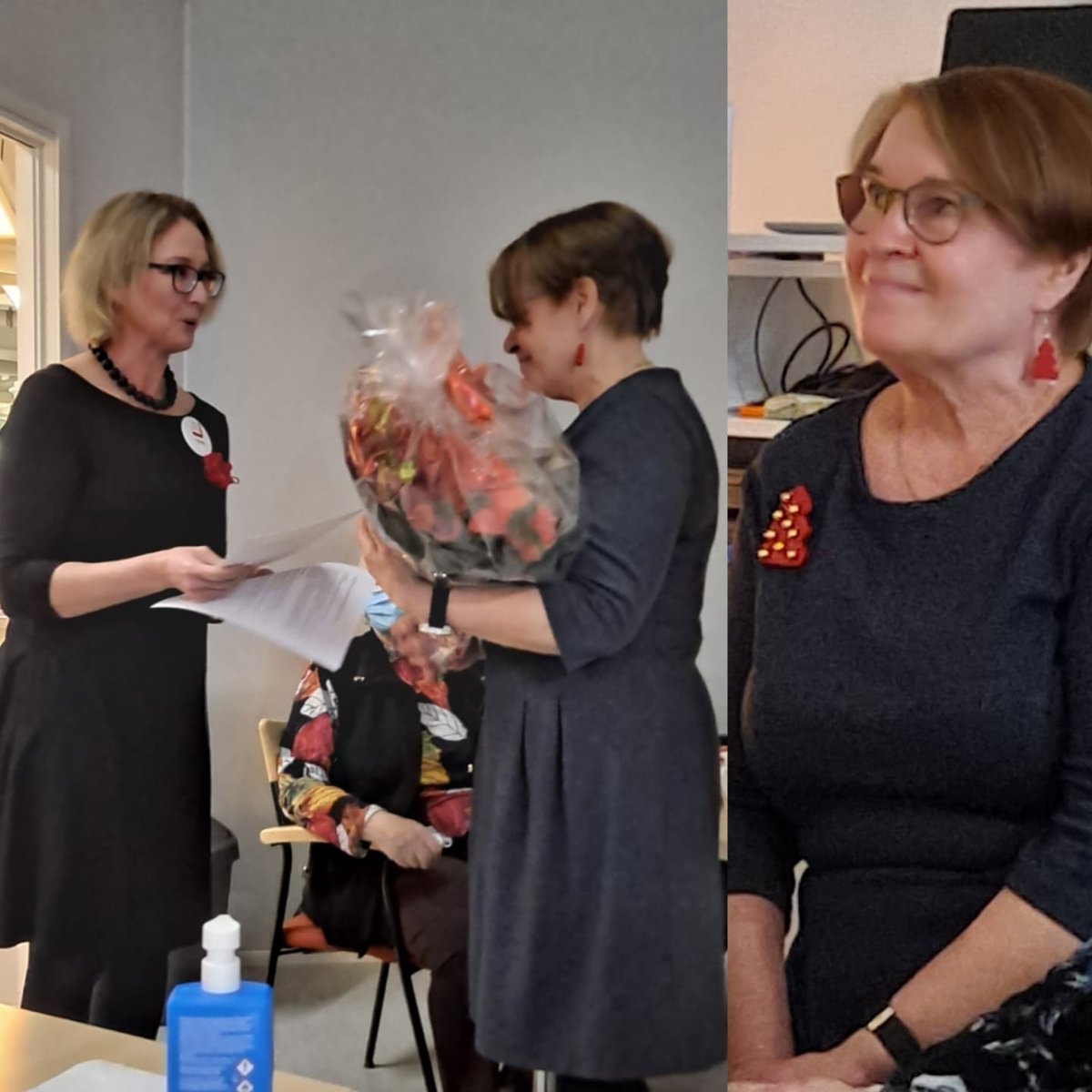 salonpsori's tweet photo. Salon SYTY ry:n Vuoden vapaaehtoiseksi 2021 julkistettiin tänään yhdistyksemme liikuntavastaava, todellinen puuhanainen Sirpa Päärni. Sydämelliset onnittelut Sirpalle tästä tunnustuksesta ❤ @Salonsyty @Psoriasisliitto #vapaaehtoistyö #yhdessäonkivaa #vertaistuki https://t.co/NAME3vvsGw