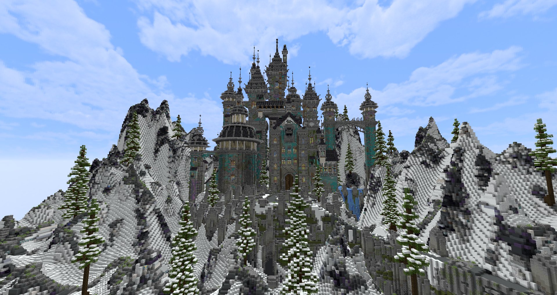 Zheio on Twitter "Castle for "Keystone"Nminecraft https//t.co