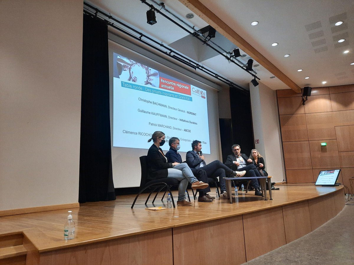 pole_materalia's tweet photo. [📢ℕ𝔼𝕎𝕊 𝕄𝔸𝕋𝔼ℝ𝔸𝕃𝕀𝔸 ] On y était et vous❓#MatActu 
Réunion annuelle de #CollECtif #GrandEst @CERIEC 🌿🌎♻ @etsmtl @DanielNormandin👏
@NOREMAT, @initiativesdura #ABCDE @agence_eau_RM @ciridd @climaxion_fr @ADEME @regiongrandest @DREAL @ccigrandest #economiecirculaire https://t.co/4tfx39dom3