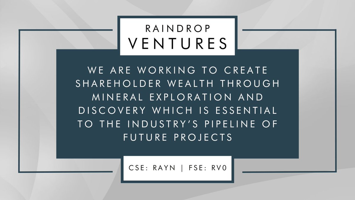 Raindrop Ventures (CSE: RAYN) (FSE: RV0) (@RaindropVenture) / Posts / X