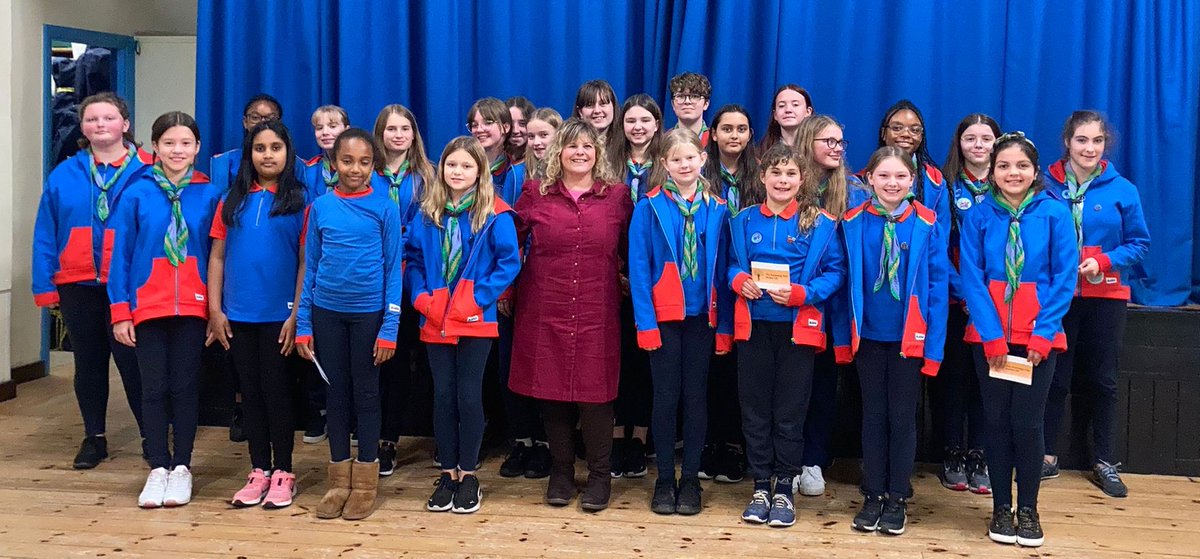 Thank you to Carol and the 5th Sutton Guides for participating in our deaf awareness training and for your wonderful donation. We had a great time! This money will be used for our Musketeers Club which is for deaf children with complex needs.