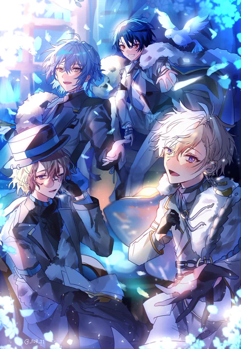 2周年おめでとう! 🥳 💙

#まほやく_FA
#まほやく2周年 
