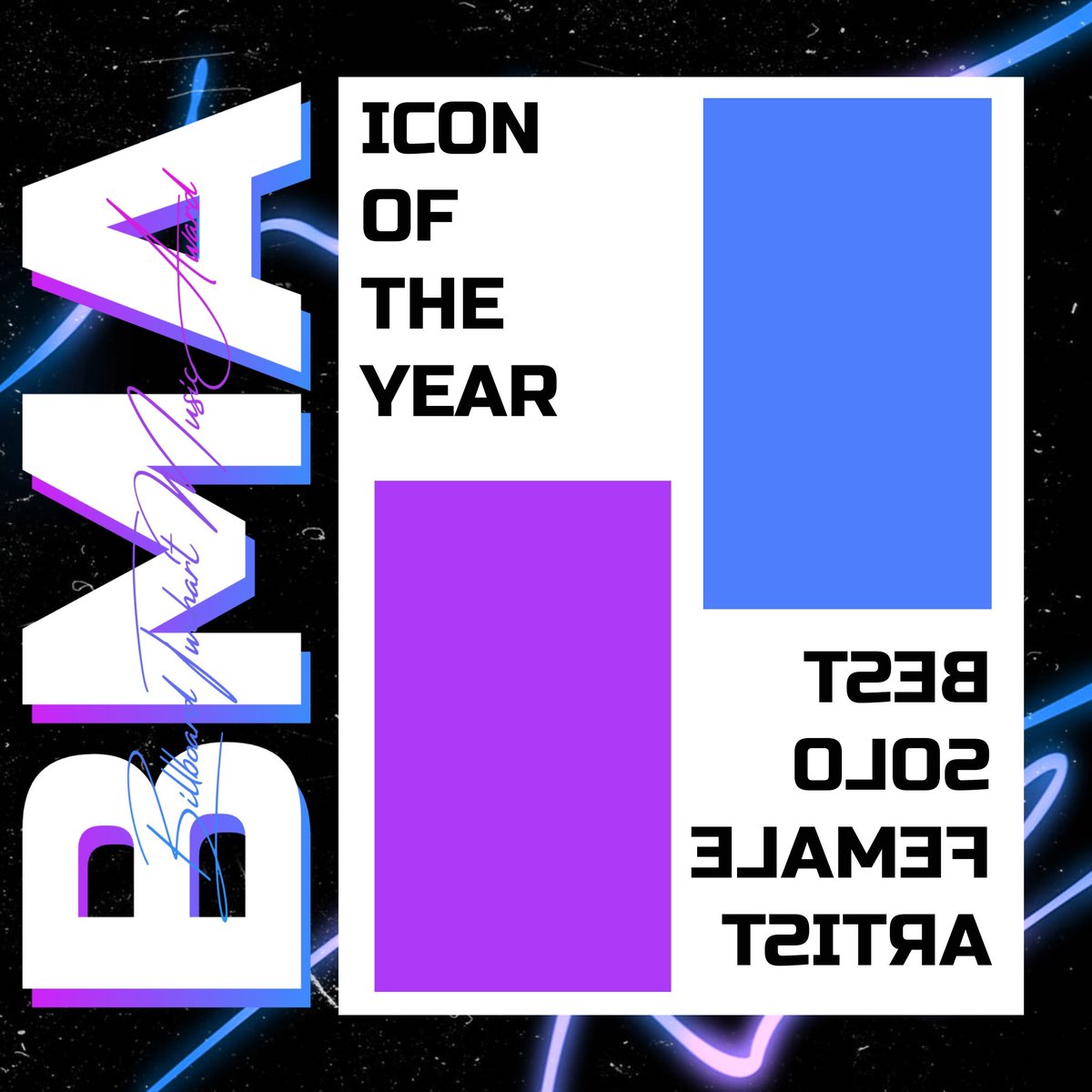 billboard1chart's tweet photo. - 𝗕𝗜𝗟𝗟𝗕𝗢𝗔𝗥𝗗 𝗧𝗪𝗖𝗛𝗔𝗥𝗧 𝗠𝗨𝗦𝗜𝗖 𝗔𝗪𝗔𝗥𝗗 -
11.12.2021 BMA2021

𝗜𝗖𝗢𝗡 𝗢𝗙 𝗧𝗛𝗘 𝗬𝗘𝗔𝗥
“𝙄'𝙈 𝘼 𝙁𝙄𝙂𝙃𝙏𝙀𝙍”

#BMAtw2021 https://t.co/ndUZJXdk4U