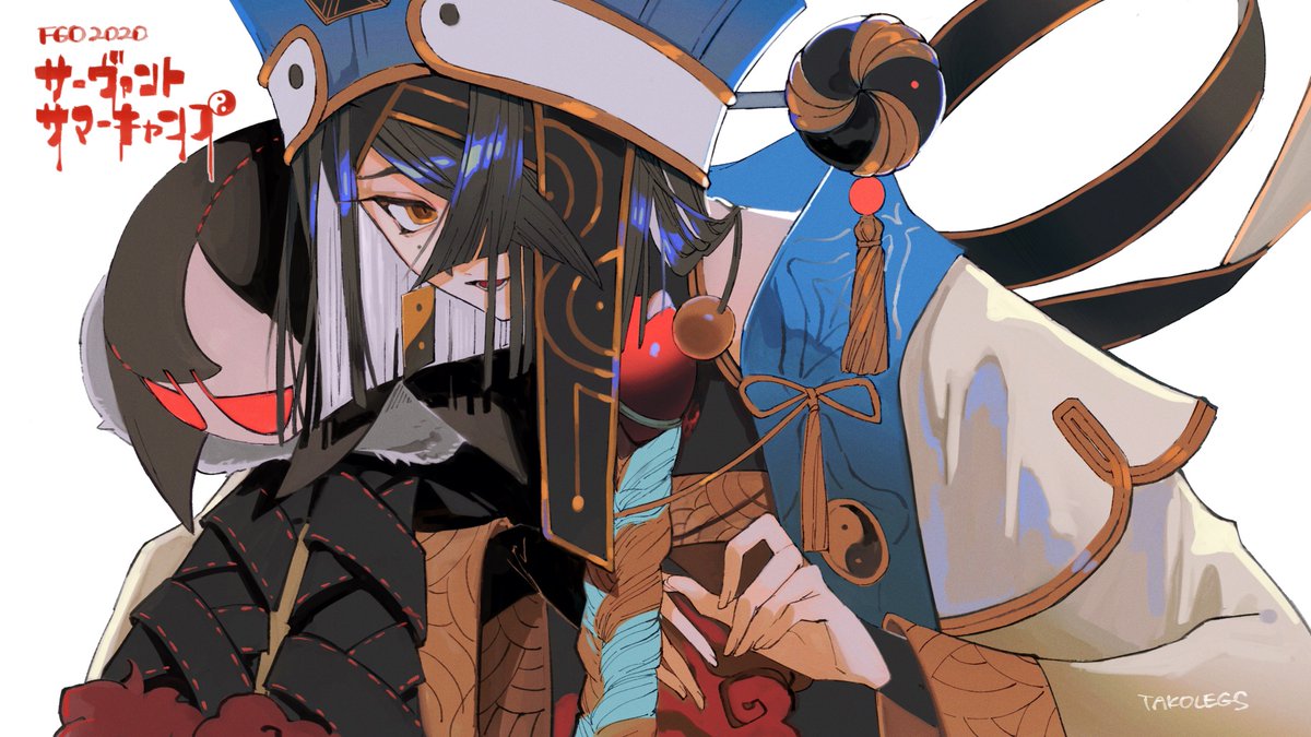 Suge_Hara0730's tweet photo. 高杉晋作のキャラデザのTAKOLEGSさんは女性と男性で絵柄というか描き方が違うというか、それで一瞬分からなかった。
晋作もいいけど、まずは徐福ちゃん実装やな。
＃FGO ＃TAKOLEGS https://t.co/56E9T4ZZIr