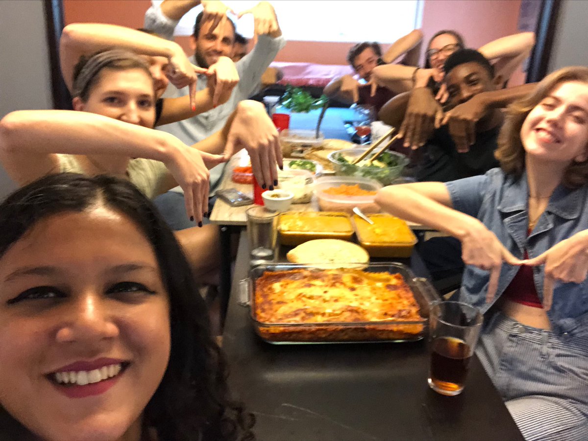 DrErikaMoore's tweet photo. Our #LabGiving last week! So grateful for my students carrying on in my sickness-induced absence. Happy #Thanksgiving to all ๐ฅฐ๐คGrateful for our scientific community #MooreLab https://t.co/64K6yrfXV9