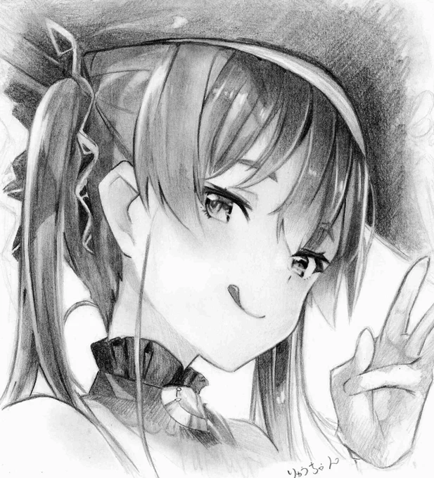 鉛筆画✨

#ホロライブ3期生1stライブ
#ぺこらーと
#ノエラート 
#マリンのお宝 

#イラスト

#拡散希望 