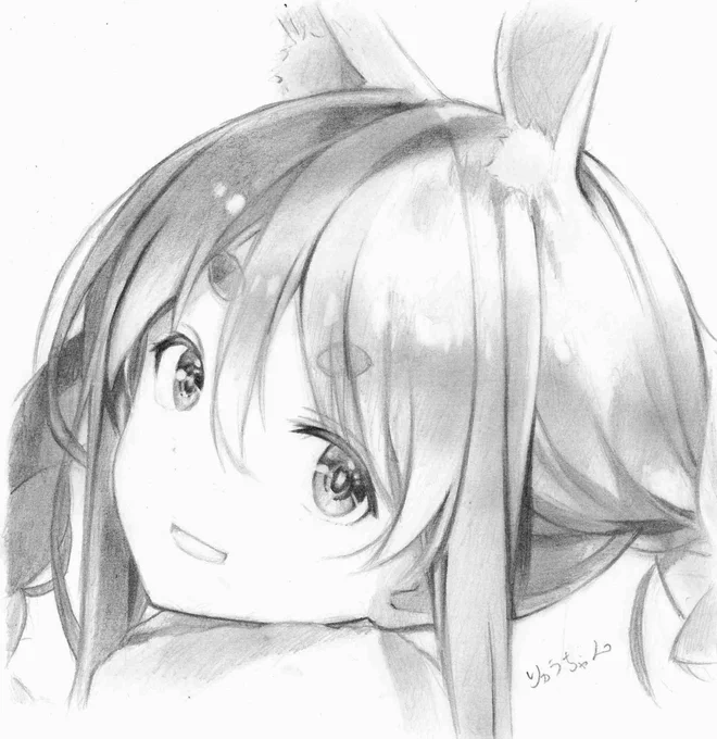 鉛筆画✨

#ホロライブ3期生1stライブ
#ぺこらーと
#ノエラート 
#マリンのお宝 

#イラスト

#拡散希望 