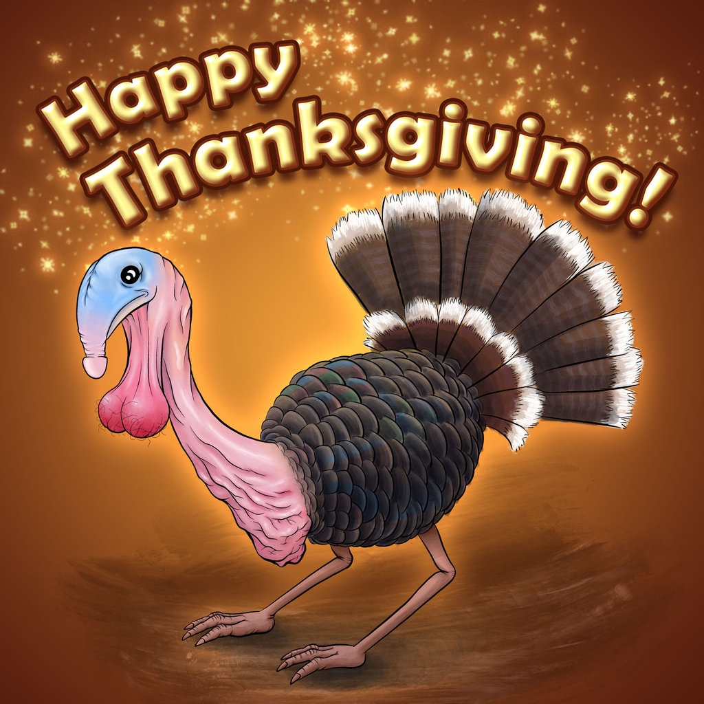 lolovolcano's tweet photo. Next year I'll finally sculpt a 3D dick turkey. PROMISE. 🤞

Happy Thanksgiving! 🦃🍗🎉🎊 https://t.co/hZPVcl8oTk
