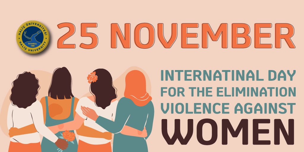 Kadına yönelik her türlü şiddetin karşısındayız!
We are against all forms of violence against women!