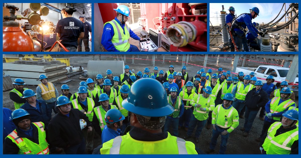 shermco's tweet photo. Today, we are especially grateful for the Shermco team. Their dedication is what makes Shermco a dependable and safe electrical services provider for customers with critical power needs across North America. 

Happy #Thanksgiving! https://t.co/lTZzV5KPTO