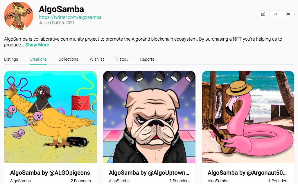 AlgoSamba tweet media
