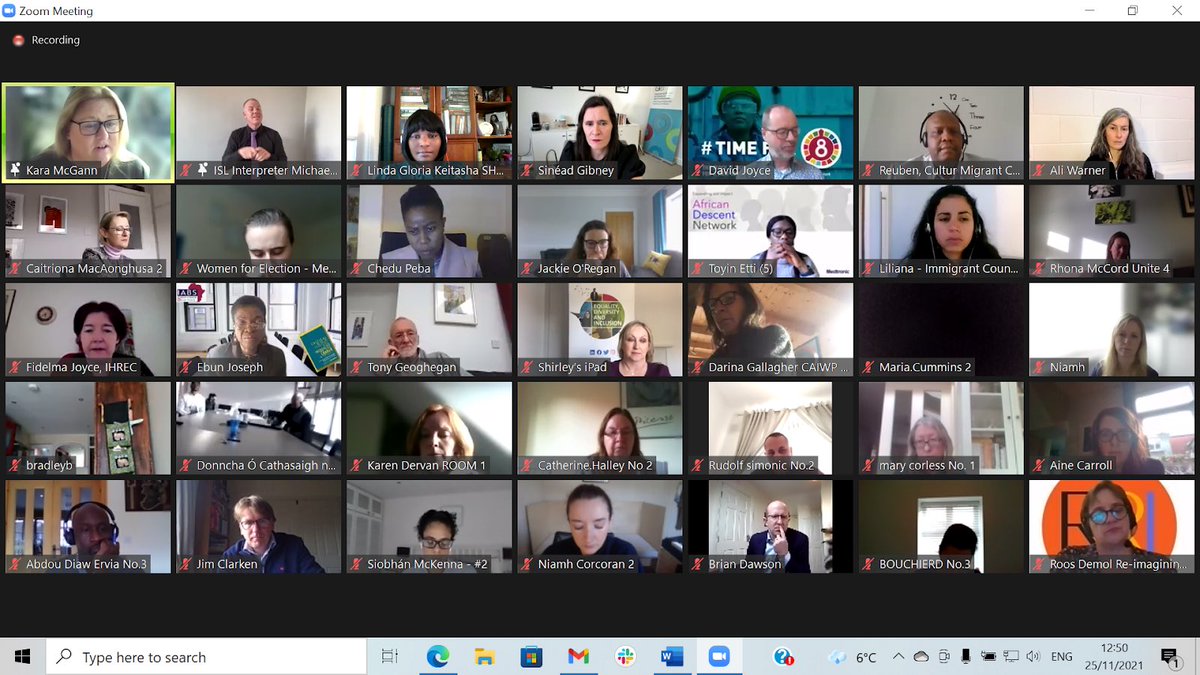 It was an absolute pleasure to moderate the session on ‘Creating an Inclusive Workplace’ organized by <a href="/_IHREC/">Irish Human Rights & Equality Commission</a> and <a href="/ibec_irl/">Ibec</a> I would like to thank all the panelist Deidre and Malay of <a href="/bankofireland/">Bank of Ireland</a> &amp; Abdou and Jackie from ERVIA and Diana of the Eye and Ear Clinic.Very insightful