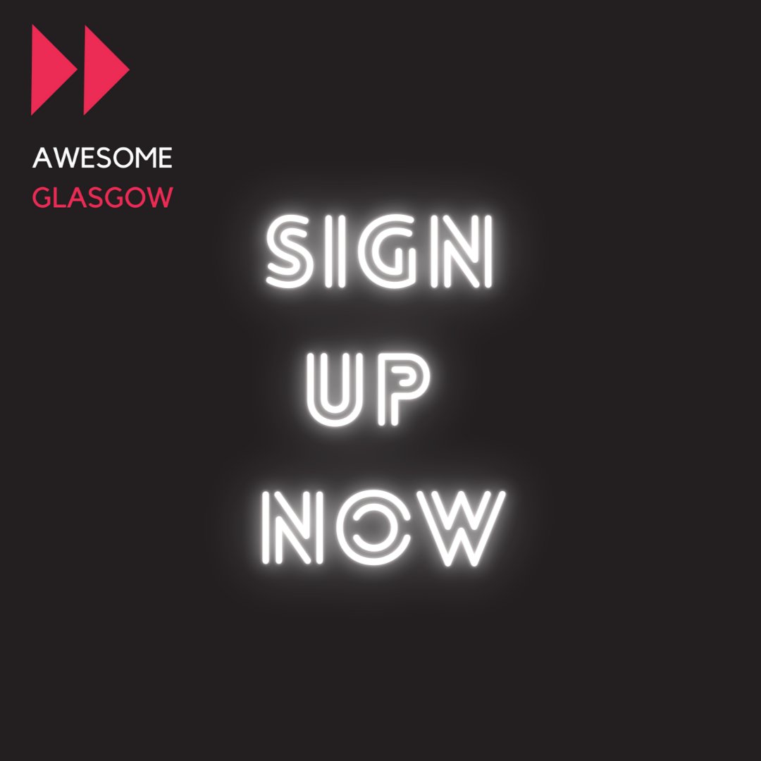 Have you signed up to the Awesome Glasgow newsletter yet? 

If not, follow the below link to keep up to date with all the latest news, winners, deadlines plus loads more... 🗞🗞🗞

bit.ly/3xqRsYf

#Awesomefoundation