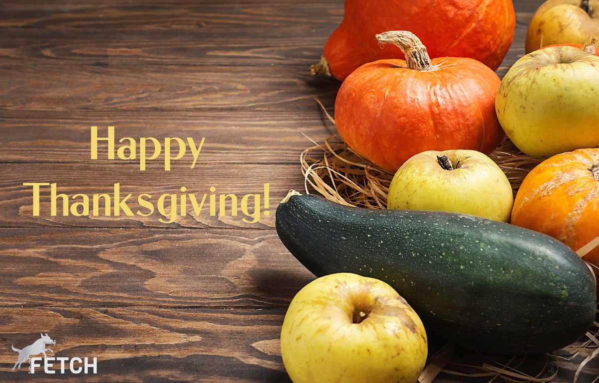 We are so thankful for all of our customers this past year! Thank you for helping us grow and learn along the way! #BlueFetch #FetchitFast #Thanksgiving2021