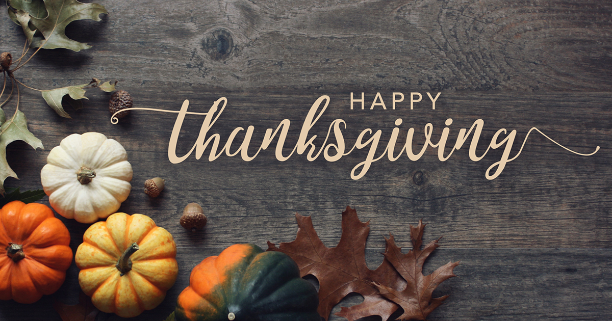 Happy Thanksgiving! Our offices are closed Thursday, November 25, for Thanksgiving. ATMs, Telephone Banking, Online Banking and Mobile Banking are available 24/7 for your convenience. PLEASE NOTE: Deposits made on bank holidays will be processed the next business day.