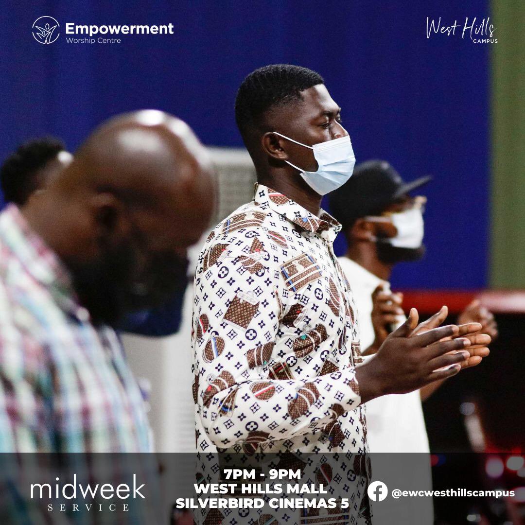 EWCWestHills's tweet image. To worship God is to humble everything about ourselves and exalt everything about Him

Join us for our midweek service tonight @7pm at the Silverbird cinema - 3 as we worship and exalt God together.

#ThursdayMidweekService
#TheBestisyetocome
#EwcWestHills