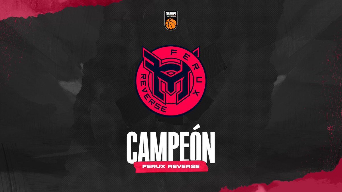 ¡TENEMOS CAMPEÓN! 🏆

El conjunto de Ferux Reverse se quedó el anillo 💍 de la Temporada 1 de IESA LIGA LATINA dándole vuelta la serie a Ferux Esports 🔥

❌ 73-54
✅ 62-59
✅ 73-58

<a href="/mirabalx31/">Steven Medina 🇩🇴🥇</a>
<a href="/aitorvk11/">VK</a> 
@smokeDO_
@brianreyees
@Tank3_