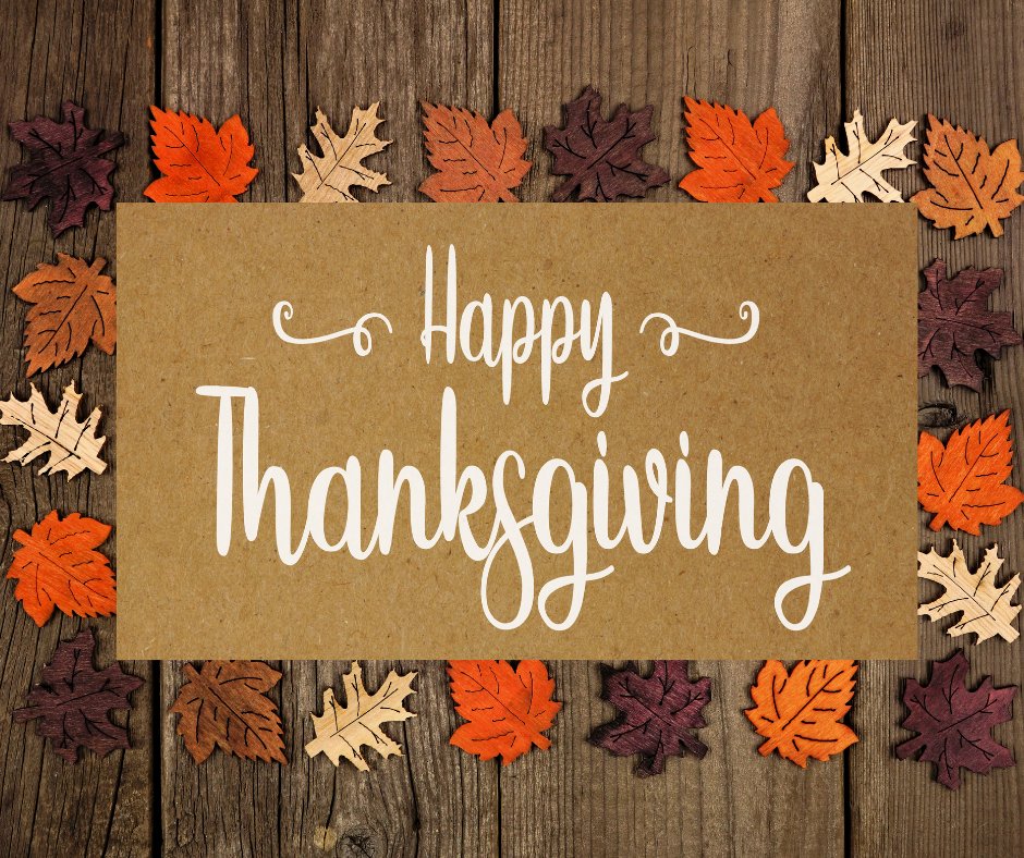 AllState_Sec's tweet photo. Wishing you a safe and happy Thanksgiving! https://t.co/lO8JbncqvU