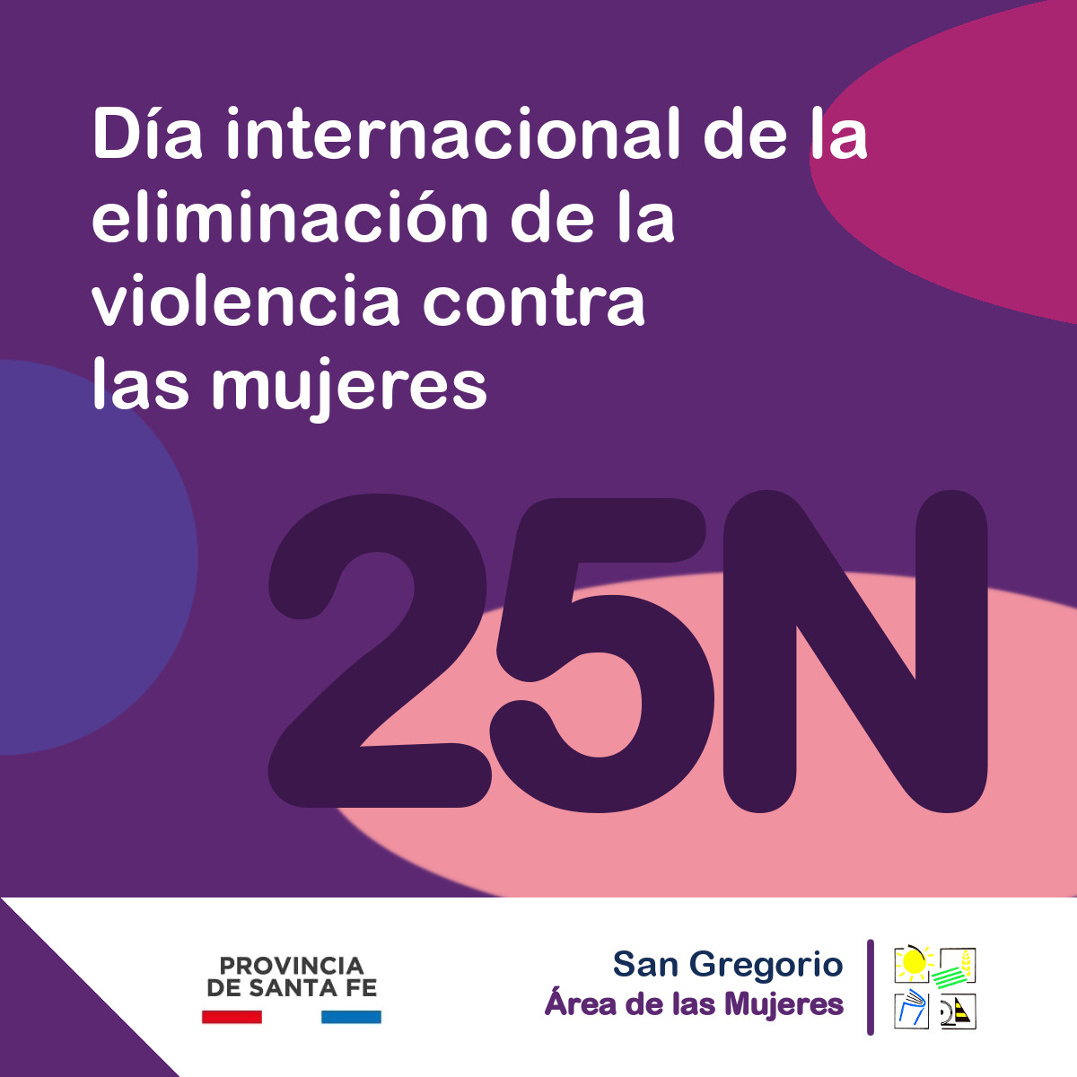 ComunaSG's tweet photo. #25N - DÍA INTERNACIONAL DE LA ELIMINACIÓN DE LA VIOLENCIA CONTRA LAS MUJERES.

💜 Reafirmamos nuestro compromiso de seguir trabajando y mejorando en la difusión, sensibilización y atención de los distintos tipos de violencia que sufren las mujeres. https://t.co/uCRWz7weM1