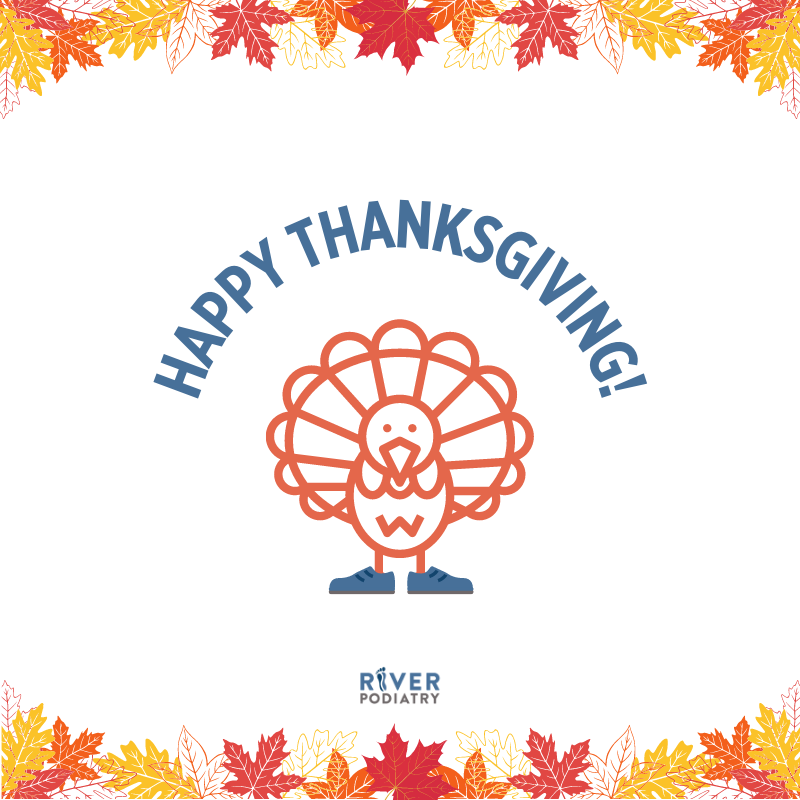 River_Podiatry's tweet photo. Happy Thanksgiving from our team at River Podiatry. Enjoy your day and the long weekend with your family and friends. 

https://t.co/rvb6q9AV98 https://t.co/nBCs2VAAvt