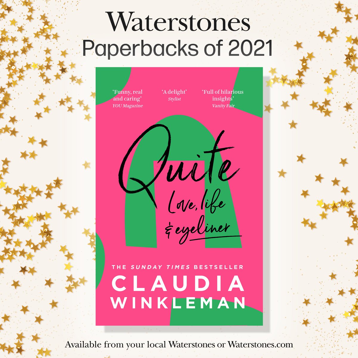 HQstories's tweet photo. Team HQ know that #Quite by @ClaudiaWinkle is funny, quirky and full of wisdom - but don’t just take our word for it!
Read it for yourself and find out why it made the @Waterstones Paperbacks of 2021 list!
#QuiteTheBook
https://t.co/jKiBxzyTNS https://t.co/2esjCYuDj6