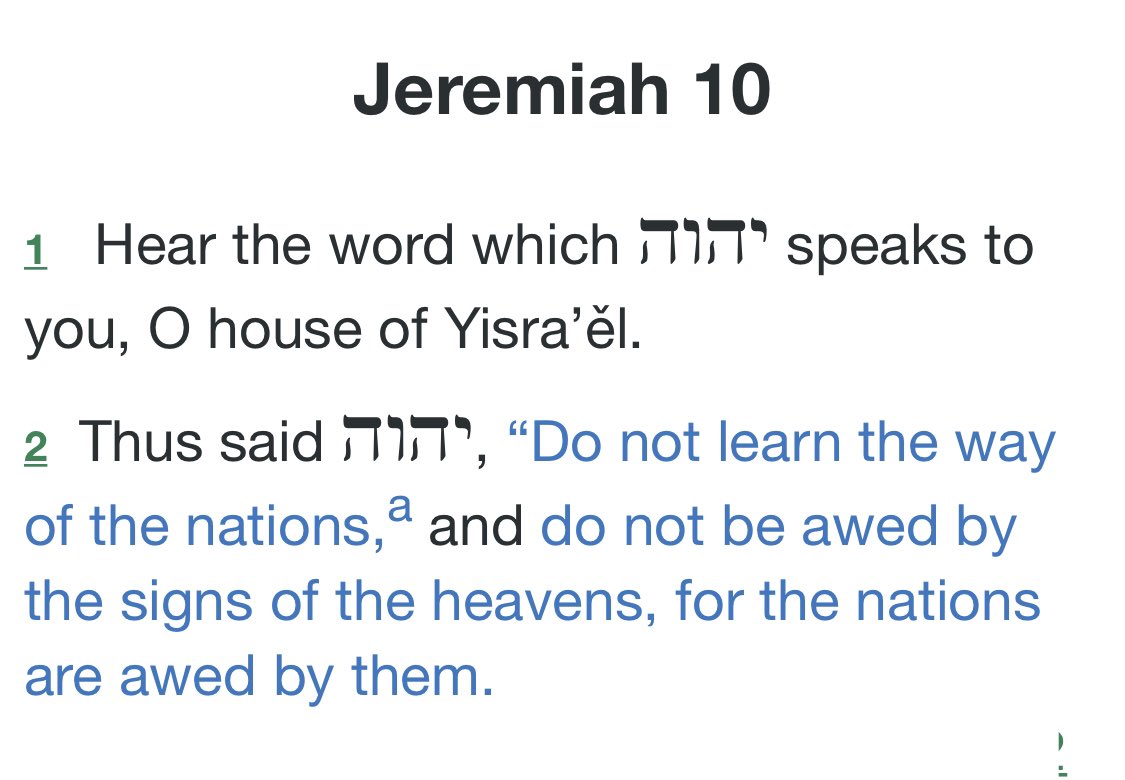Satan has deceived us into 
👉Lying👈 to children that a bearded fat man in a red suit will 👉Magically👈 come down the chimney and leave gifts.

Celebrating evil in the Name of Jesus doesn’t make it a holy thing.

#Christmas is evil

Learn not the way of the heathen
Jer 10:2