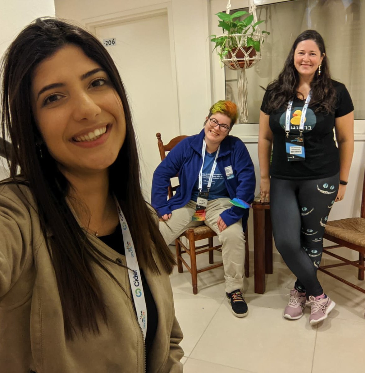 BarvazG's tweet image. And of course - our amazing keynotes @ellenchisa and @the_FeuFeu who interviewed with us for the special #DevOpsDays2021 episode, wow! So glad we got to meet here!
@DevOpsDaysTLV 
@VickiToVictory1