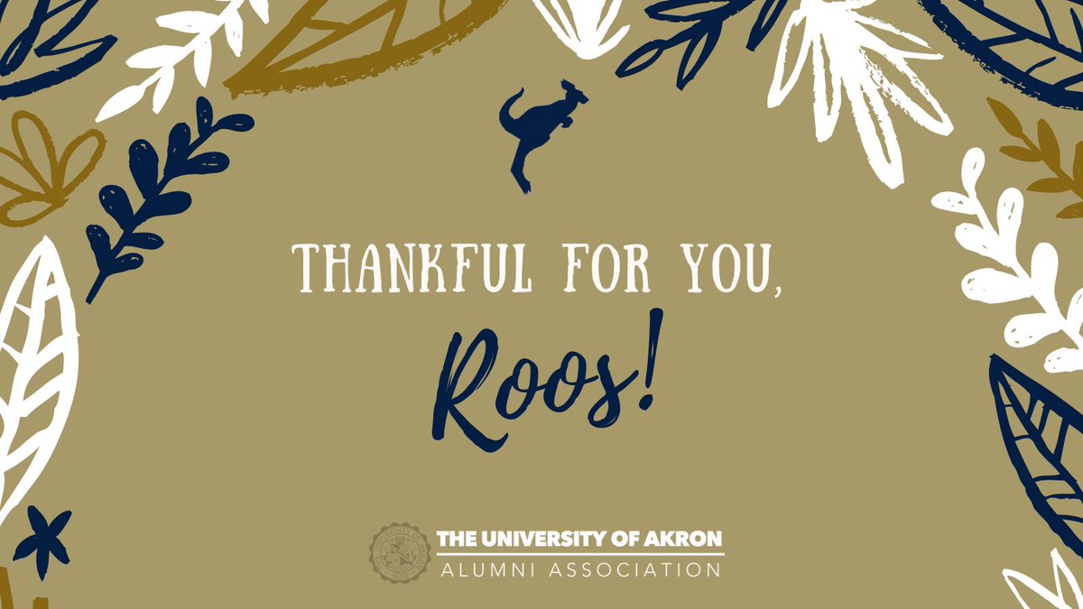 uakronalumni's tweet photo. Wishing all of “Zips Nation” a Happy Thanksgiving! 🤍 https://t.co/0MJUu34nNq