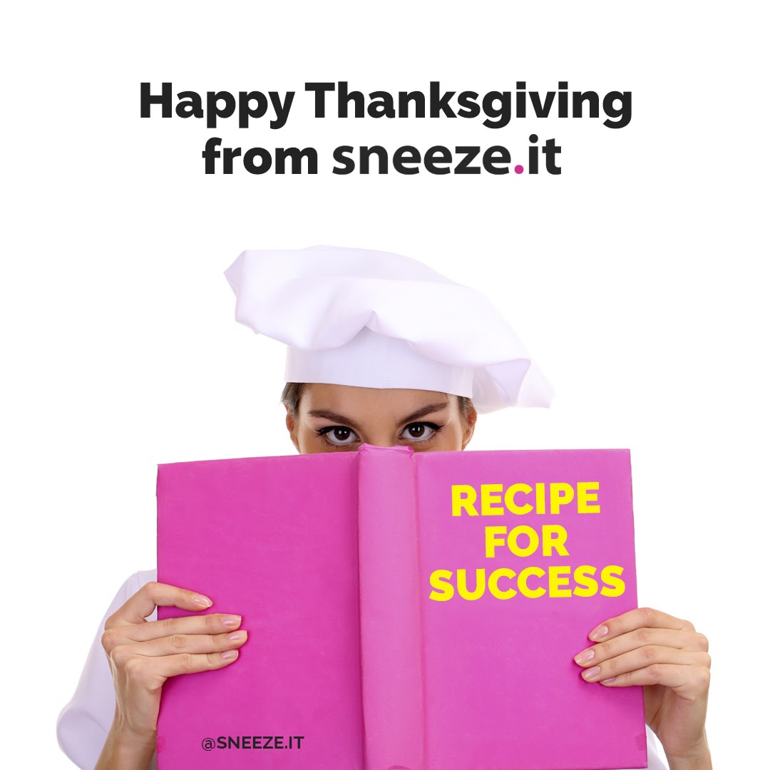 Sneezeit's tweet photo. This Thanksgiving, we’re thankful for our customers, employees, and our growing online social community.

We’d like to take a minute and wish everyone safe travels, great health...and much, much success!

Happy Thanksgiving!

From,
The Sneeze It Team https://t.co/CUkNTthKQD