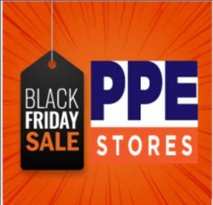 PpeStores's tweet photo. Black Friday 20% off everything at https://t.co/m4wr5Psfe0 from now until 28th November. Use voucher code Black20%Friday #BlackFriday https://t.co/yTIsQ86Ut5