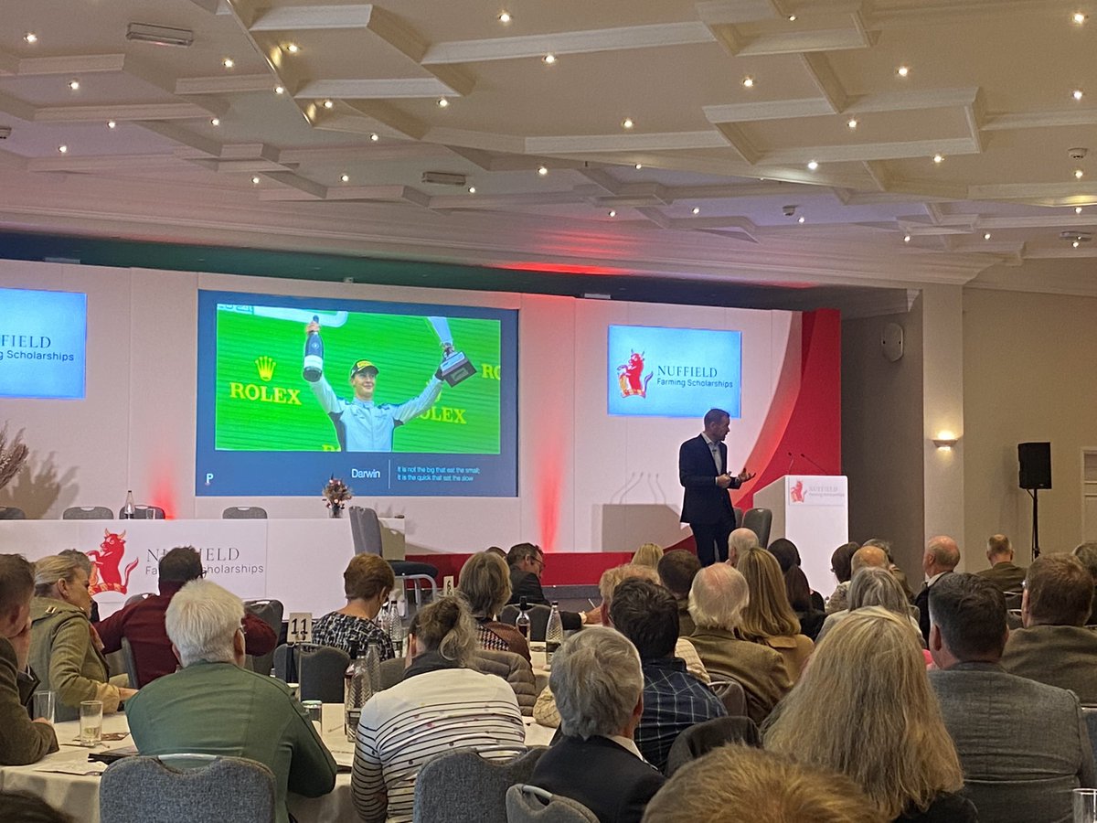 Brilliant #NuffCon21 presentation from <a href="/scottgarrettuk/">Scott Garrett</a> it’s not the big who eat the small but the fast who eat the slow