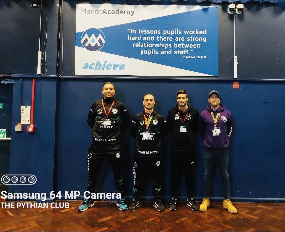 ThePythianClub's tweet photo. Building relationships in Mansfield is vital when it comes to community priorities. First some school assemblies presenting our #YouVsTrain. We then visited @mansfieldtownfc to discuss how we can work supporting the young people #kicksprogram #matchtickets #networking TIME IS NOW https://t.co/ZEVL61OJEs