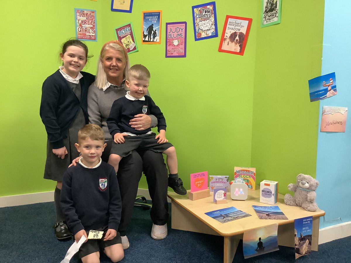 Huge thank you to Amanda, grandma of Phoebe, Isaac and Jacob, for kindly donating a <a href="/yotoplay/">Yotoplay</a> Player to the school. It takes pride of place in our KS2 library mindfulness corner, playing soothing and relaxing songs and stories.