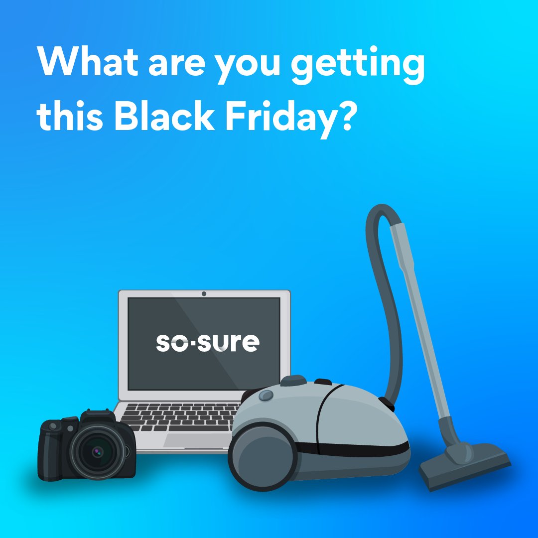 wearesosure's tweet photo. Tomorrow's the big day! #BlackFriday.

What are you treating yourself too?

Let us know and we might give 10 of you a £15 Amazon voucher towards your purchase 👀

Must follow and RT!

#giveaway #win #SoSure #Sale https://t.co/ZFdQCfRSO6