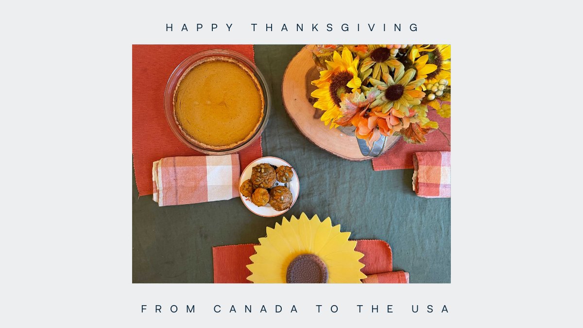 Bake the world a better place today and give thanks (and turkey) to the ones you love in your life. Redstamp wishes all of our American friends a wonderful #Thanksgiving!