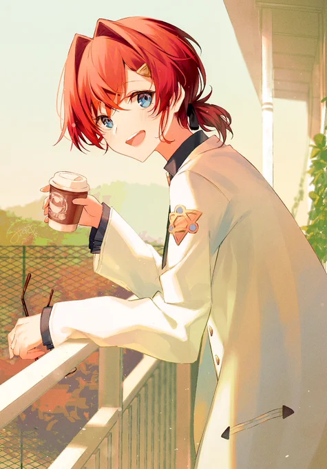 ひと休み。
#絵ンジュ 