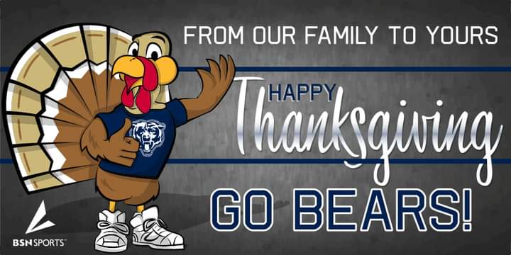 From our Central Bears wrestling family to yours, Happy Thanksgiving!!

We are so thankful for the wrestlers and their families that drive our program, the coaches that spend countless hours dedicated to the wrestlers and program. 

Thank you, thank you, THANK YOU!