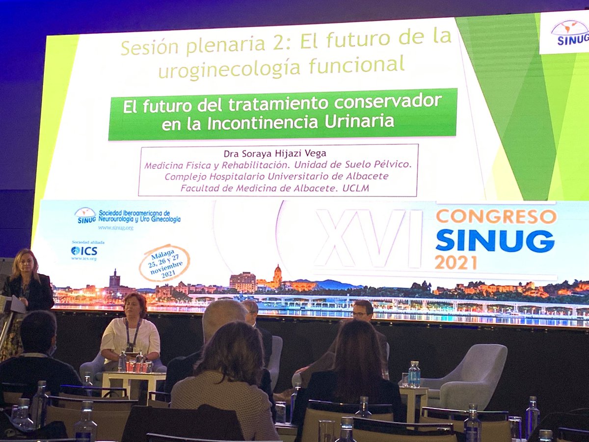 InconAsia's tweet photo. #incontinencia365dias  #congresoSinug2021 #Malaga con la Dra. Soraya Hijazy de @SERMEF_es #medicinafisicayrehabilitacion  diagnóstico,evaluación, prevención y tratamiento de la #discapacidad @sinug_org @PelvicSalud @WFIP_Official @icsoffice @InconAsiaMalaga @Uroweb https://t.co/mjv81hz5KF
