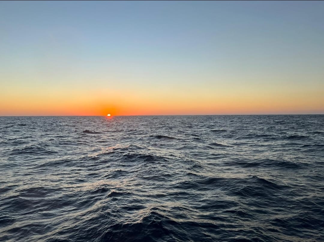 The sun setting on another busy Thursday in the Red Sea!