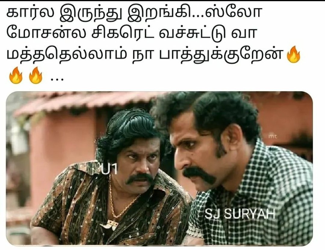 lokeshcharm1's tweet photo. His performance was 🔥🔥🔥 #Manaadu
@iam_SJSuryah 😂👌 @thisisysr https://t.co/jeMXo6IJZp