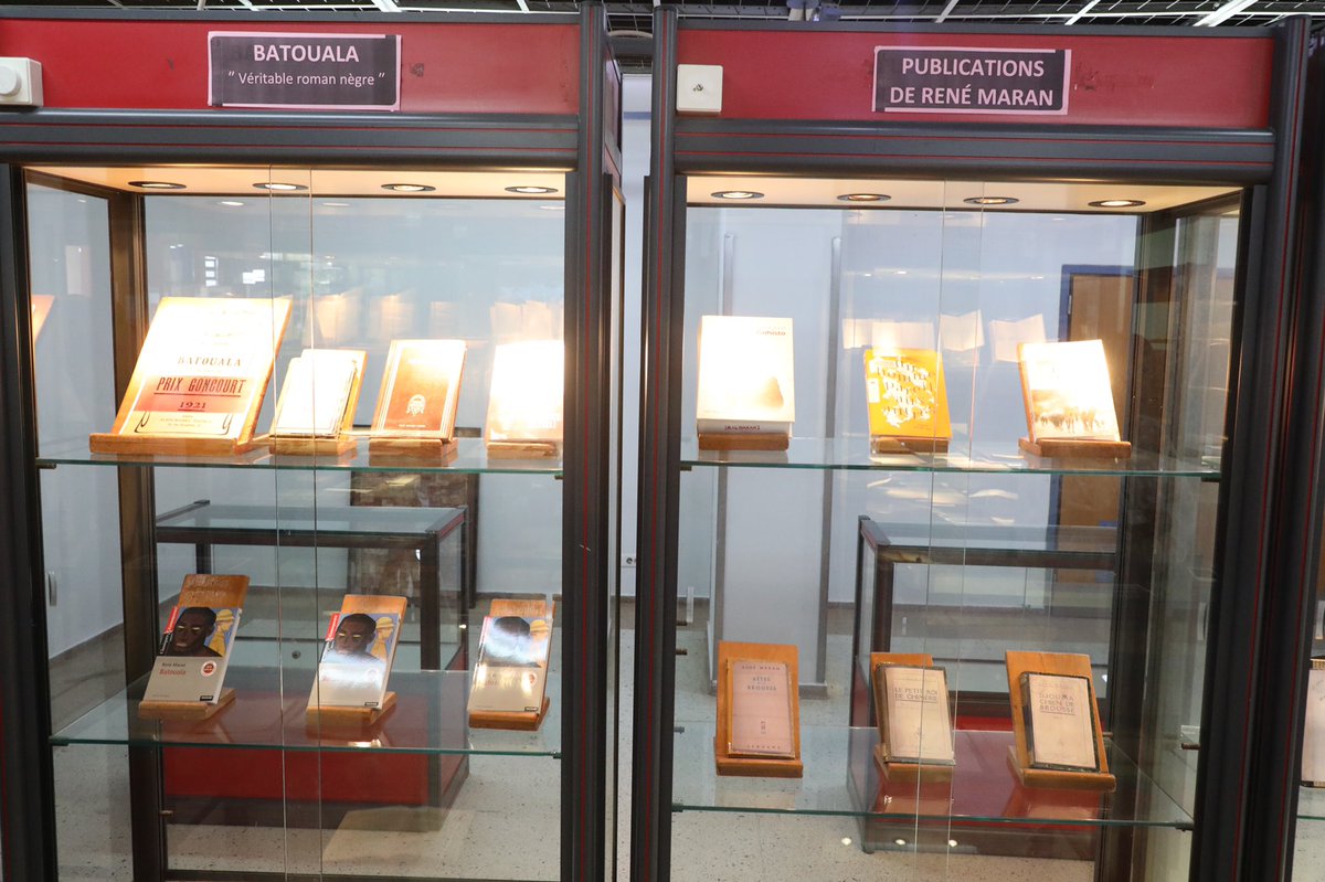 UCAD_Senegal's tweet photo. #colloqueintern
C’était la première fois qu’un auteur noir remportait cette distinction
Des historiens,professeurs et intervenants du monde entier étaient présents
En marge, une #exposition des #archives de #RenéMaran conservées par @bu_ucad 
#UCAD #kebetu @UnivAntilles https://t.co/9as7AuuEPB