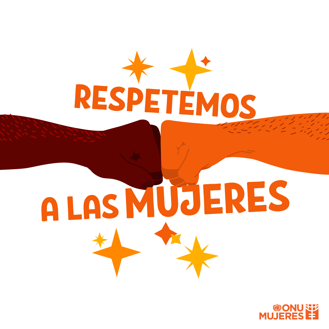 OIM_RRMV's tweet photo. Respeten a las mujeres. PUNTO.
🤜🤛 

#PintaElMundoDeNaranja #16Días https://t.co/l62DCTIKtW