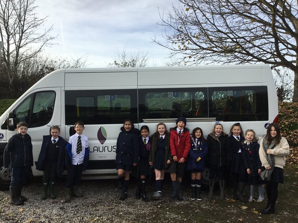 GorseyBank's tweet photo. We had our first trip out in the @LaurusTrust minibus today! We took the Treasury to @CAFT to see first hand the amazing site and hear about the work they do so they can be extra-enthusiastic champions for the charity with their fellow pupils! #gorseycommons #gorseypshe https://t.co/qkGGaYPr2U