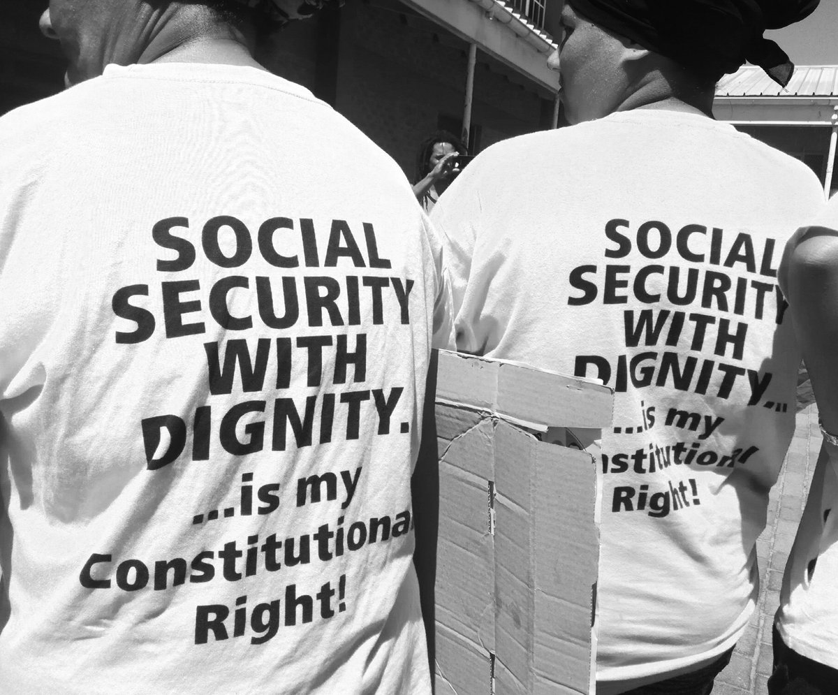 Social Security with dignity is a constitutional right!