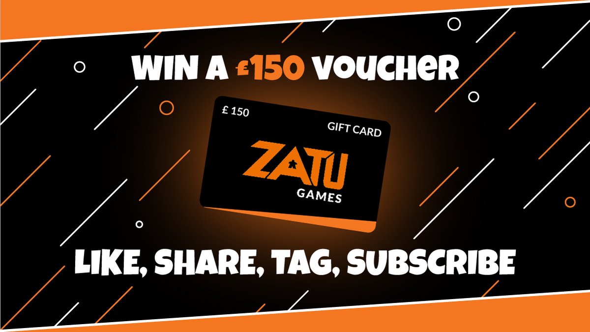 ZatuGames's tweet image. 🔥BLACK FRIDAY GIVEAWAY TIME🔥

To be in with a chance of winning a £150 Zatu Games Gift Voucher, simply:
- Like &amp;amp; share this post
- Tag a friend 
- Subscribe to our newsletter: board-game.co.uk/join-newslette…

T&amp;amp;C applies. Competition ends 3/12/2021
#zatugames #competition #blackfriday