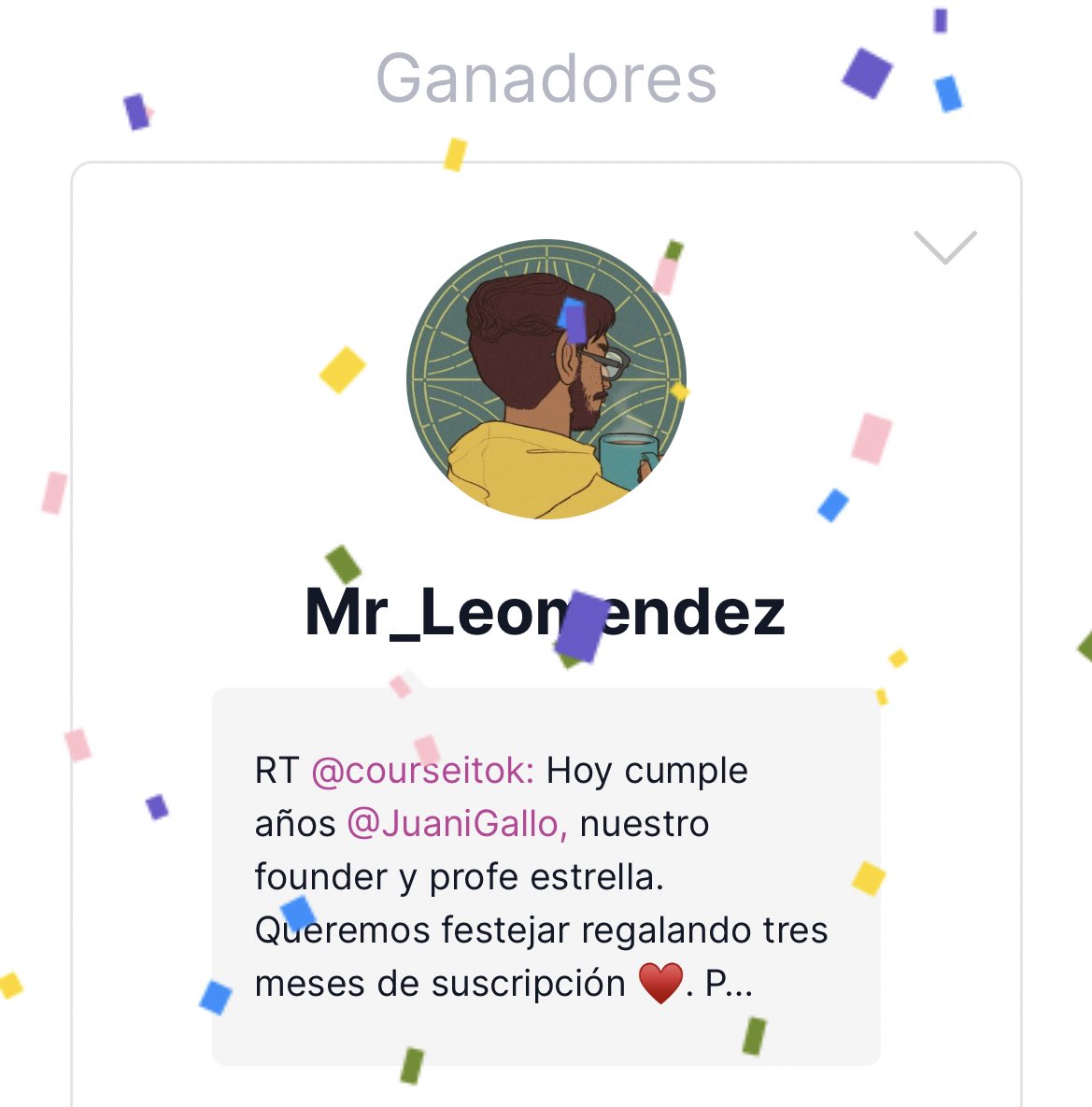 CourseIt tweet media