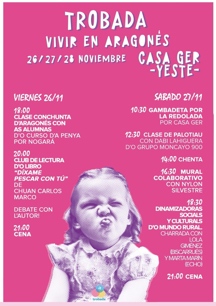 KSolenco's tweet photo. Este cabo de semana en Casa Ger (Yeste, Las Peñas de Riglos) bi habrá Trobada en aragonés con a-saber-las actividatz, Capazo y, prou que si, concierto d'un humilde servidor!!! https://t.co/ra293KGIxw