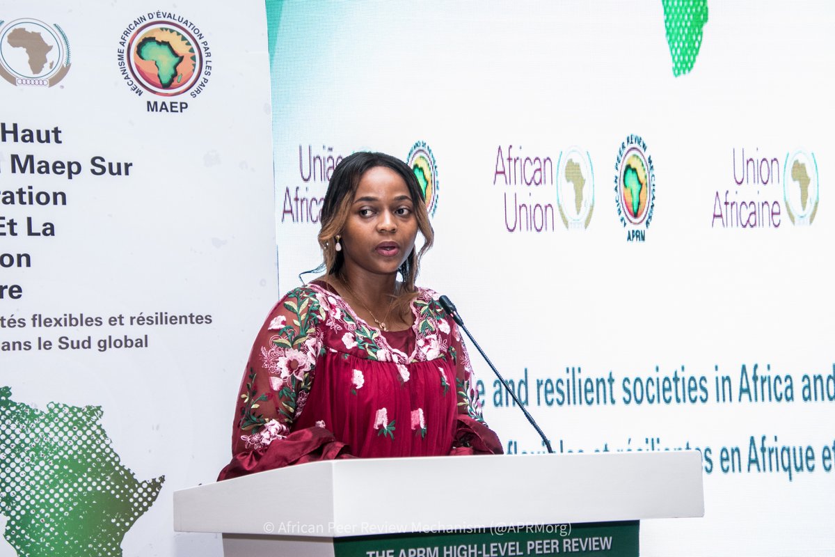 APRMorg's tweet photo. Ms. Keira Ndoumbe, Diplomat, Ministry of External Relations, Cameroon and founder of YAWIDIAN a pan African network of young women in diplomacy and international affairs speaking on the work of the network   and its contribution to the SSC. https://t.co/DGXMCdFPuj